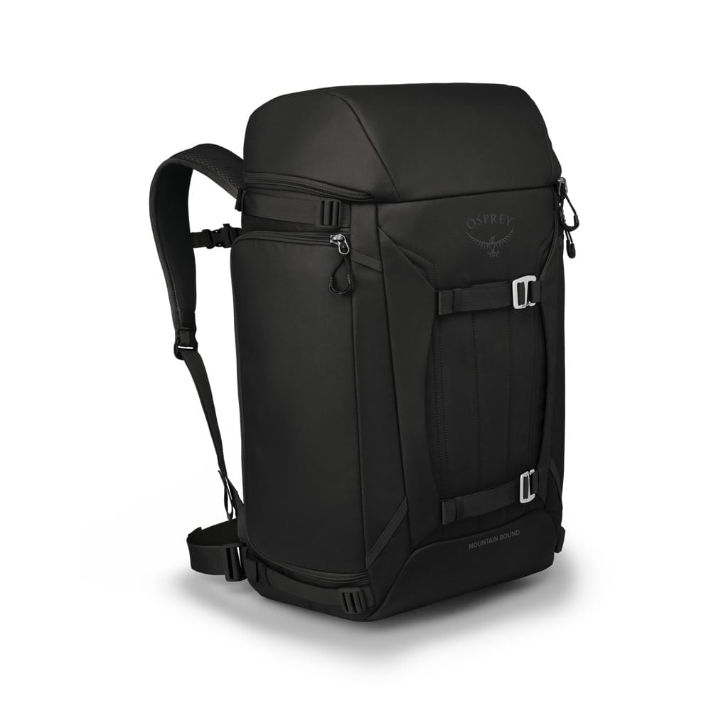 en sort Osprey Mountain Bound Boot Pack Plus støvletaske (unisex)