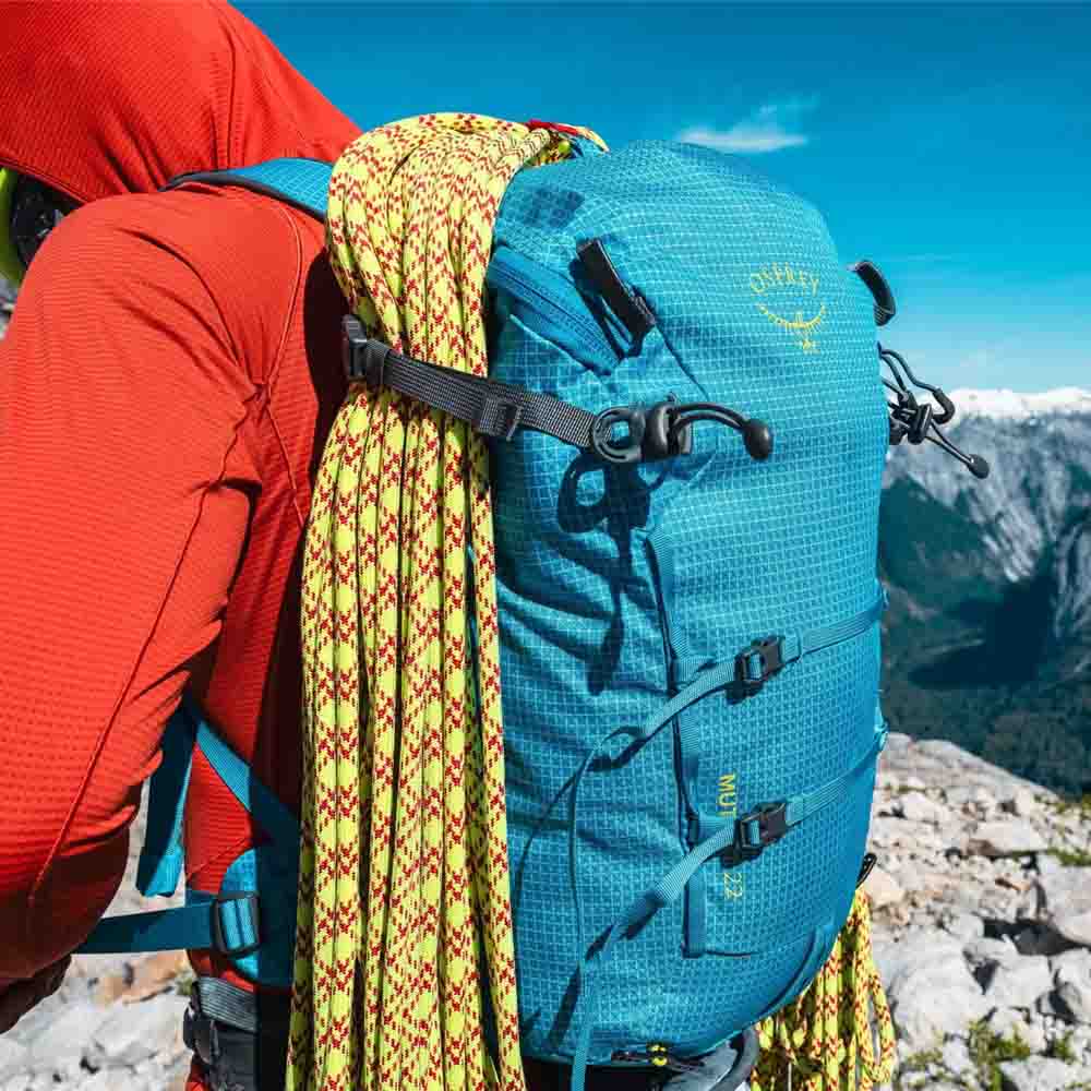 Osprey Mutant 22 klatrerygsæk (unisex) med reb