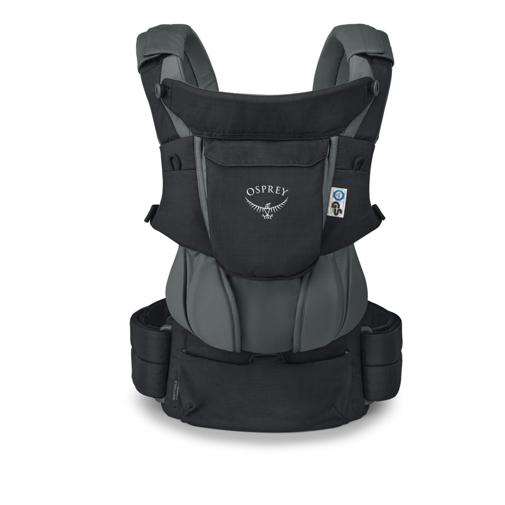 forside af Osprey Poco Soft Child Carrier LT Extended Fit bæresele (unisex)