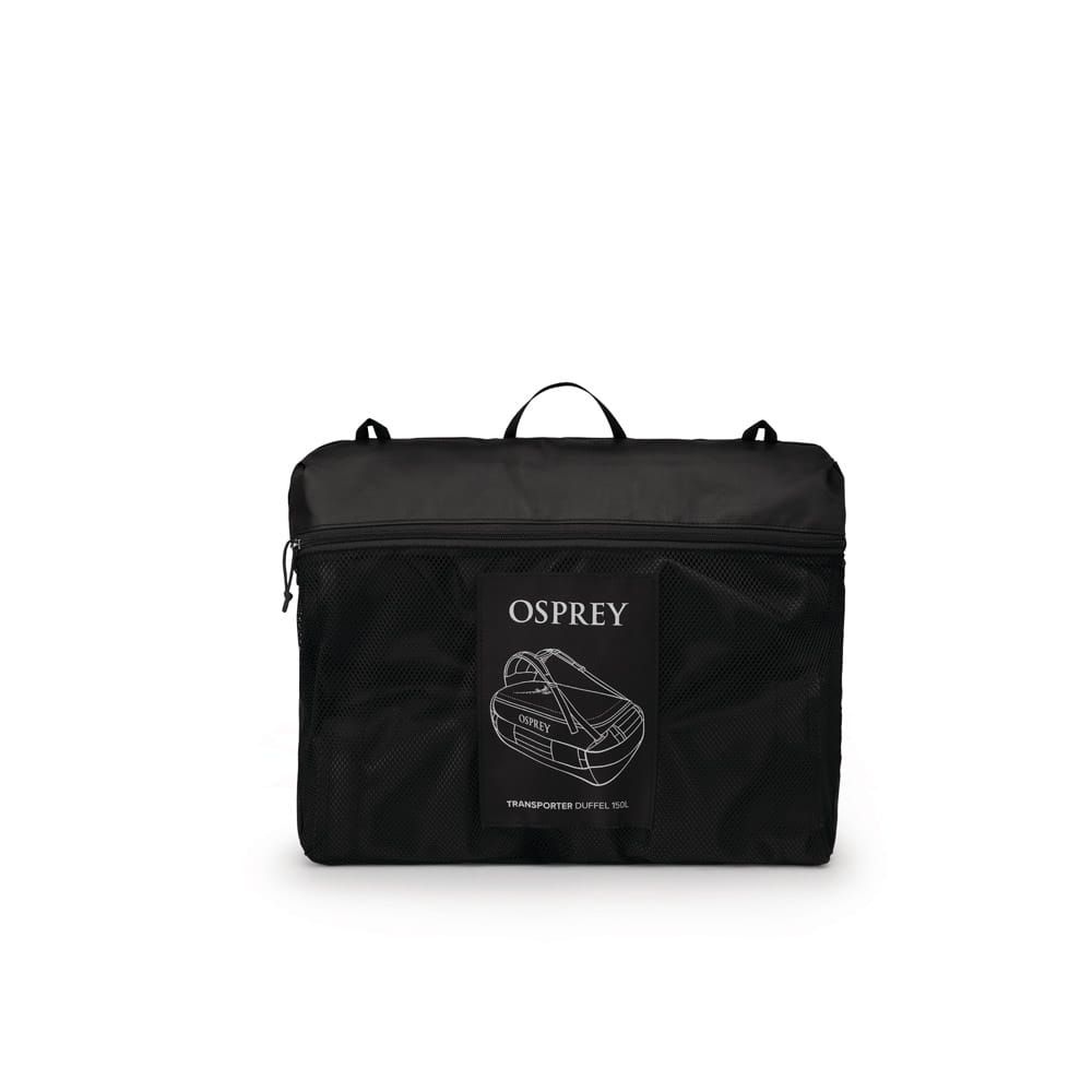 sammenfoldet Osprey Transporter Duffel 150L (unisex)