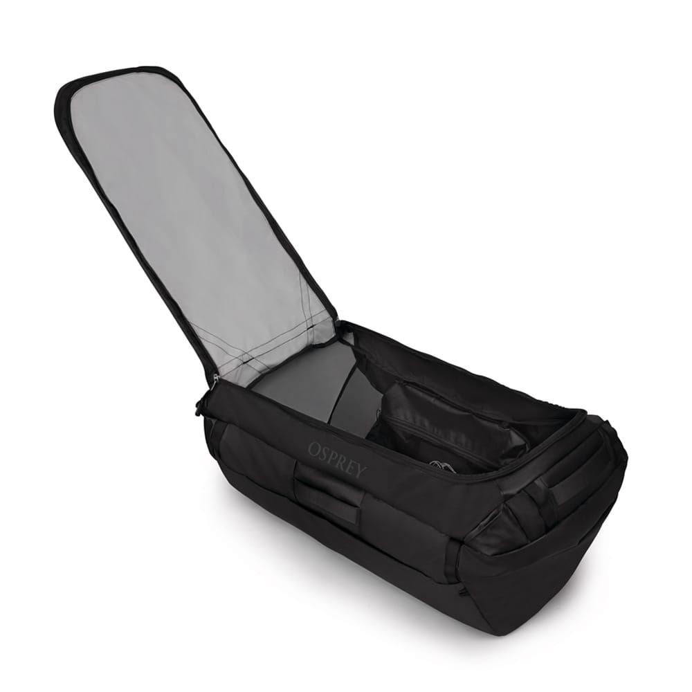 en åben Osprey Transporter Duffel 150L (unisex)