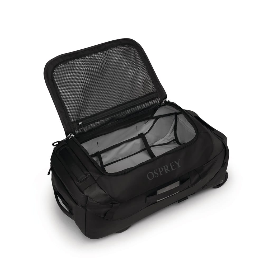 Osprey Transporter Wheeled Duffel 60L kuffert (unisex) med åbent låg