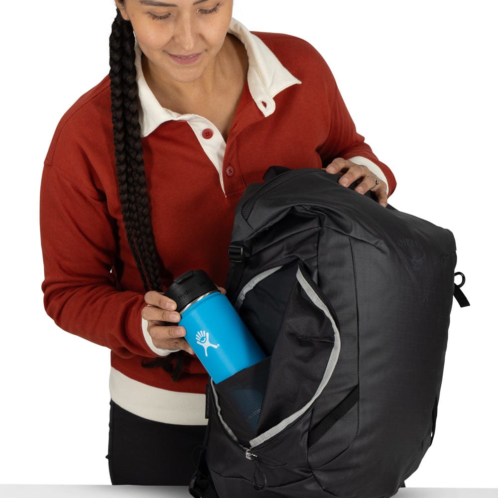 ydre rum i Osprey Transporter Zinch computertaske (unisex)
