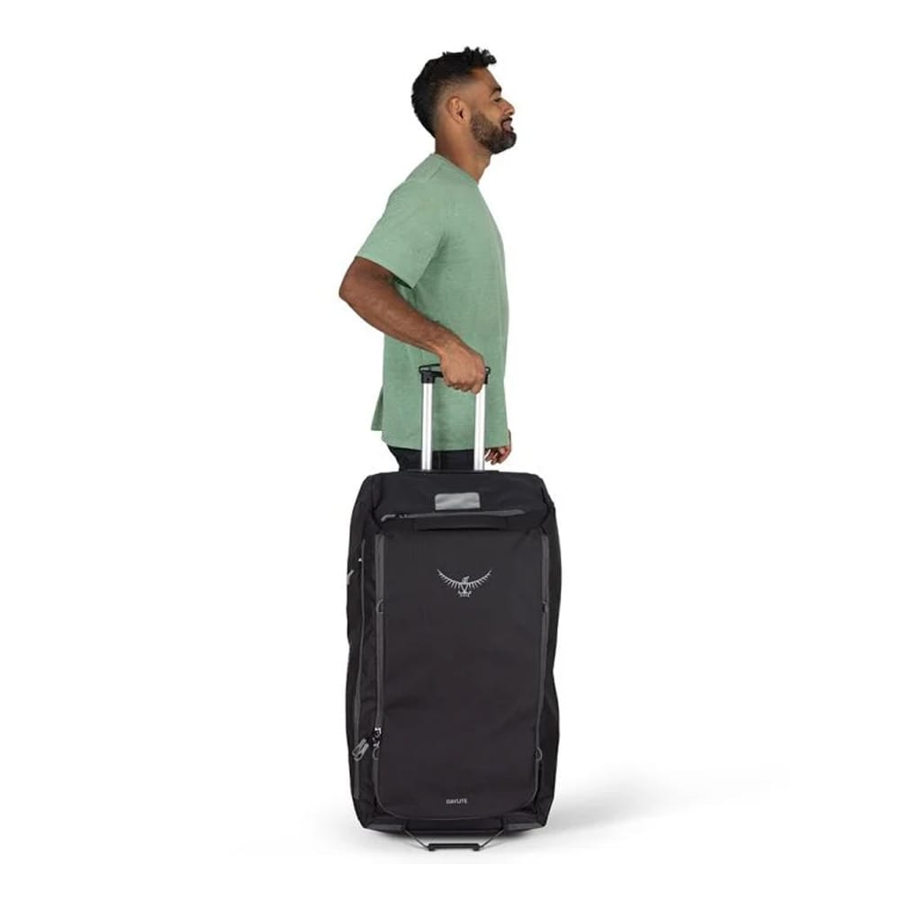 en model holder i Osprey Daylite Wheeled Duffel 115 L kuffert (unisex)