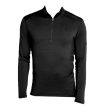 Icebreaker 260 Tech LS Half Zip uldundertrøje (herre) - i sort