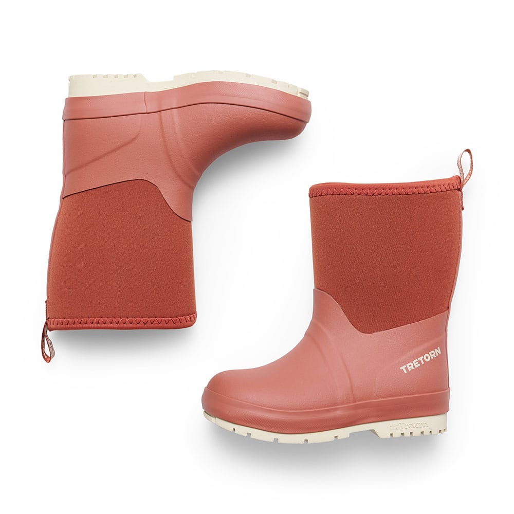 Tretorn Kuling Neoprene vinterstøvler i farven Dark Cedar (Rosa)