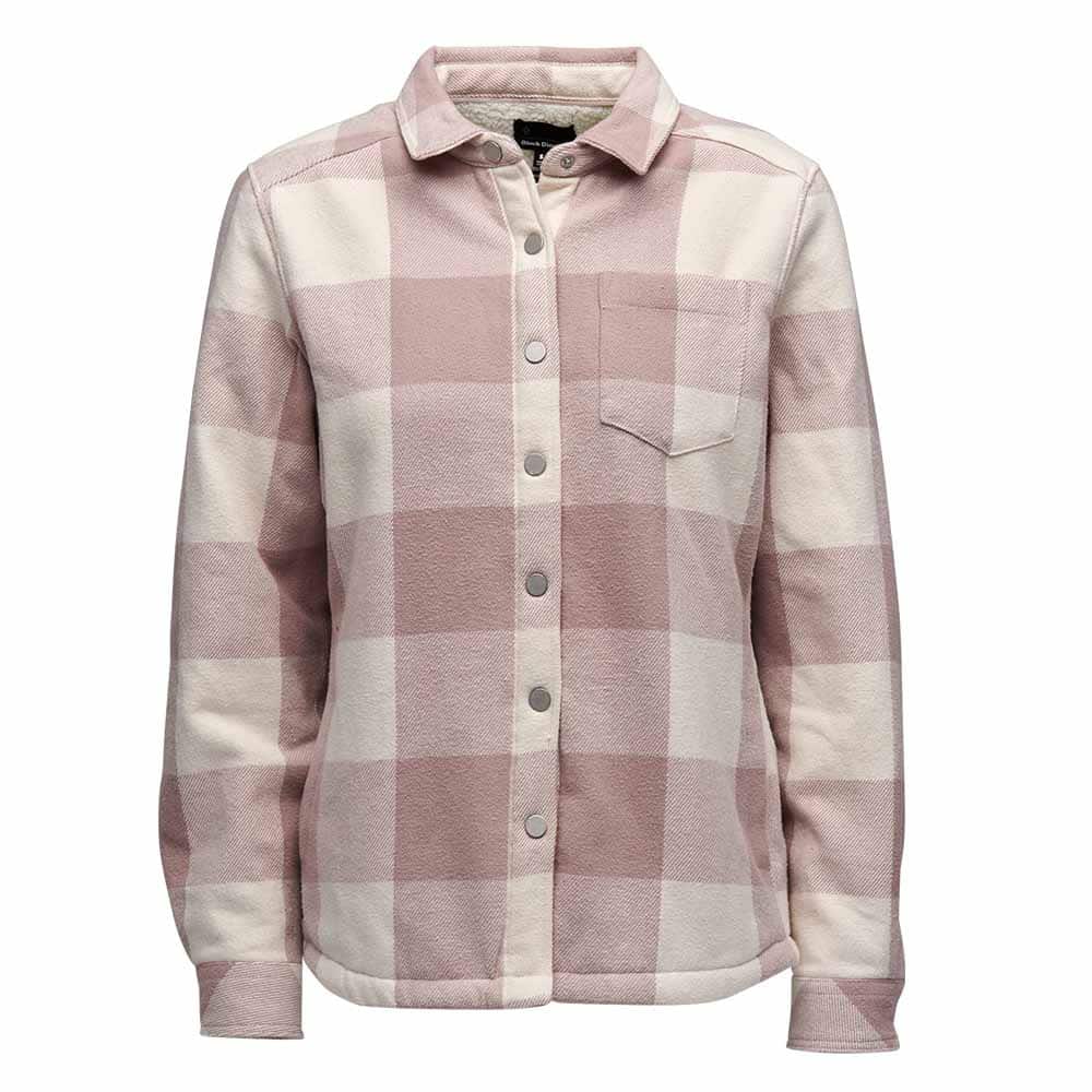 Women's Project Lined Flannel Shirt i hvid og pink