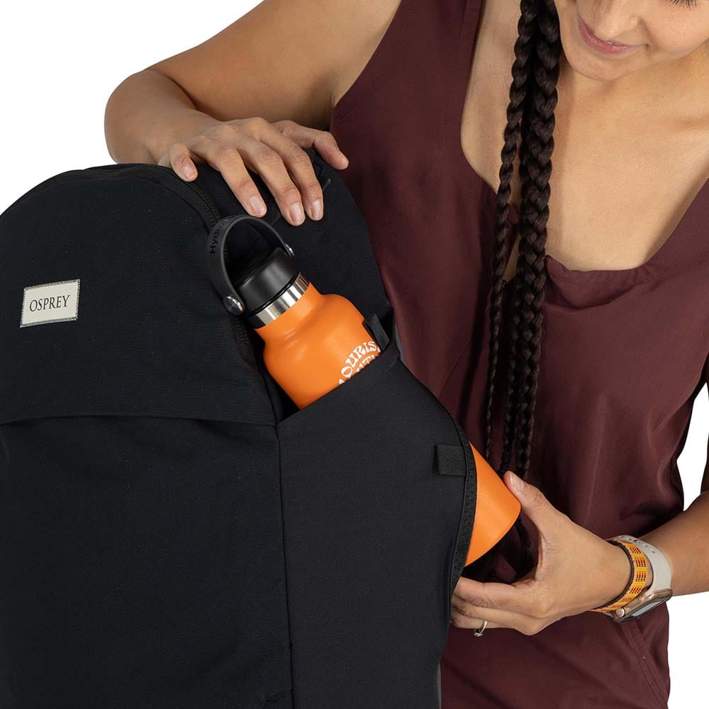 lomme til vandflaske på Osprey Arcane Duffel Pack 22L taske (unisex)