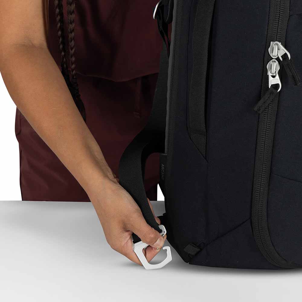 detaljer på Osprey Arcane Duffel Pack 22L taske (unisex)