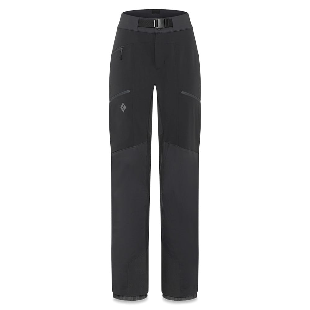 Black Diamond Dawn Patrol Hybrid Pants til dame i farven sort.