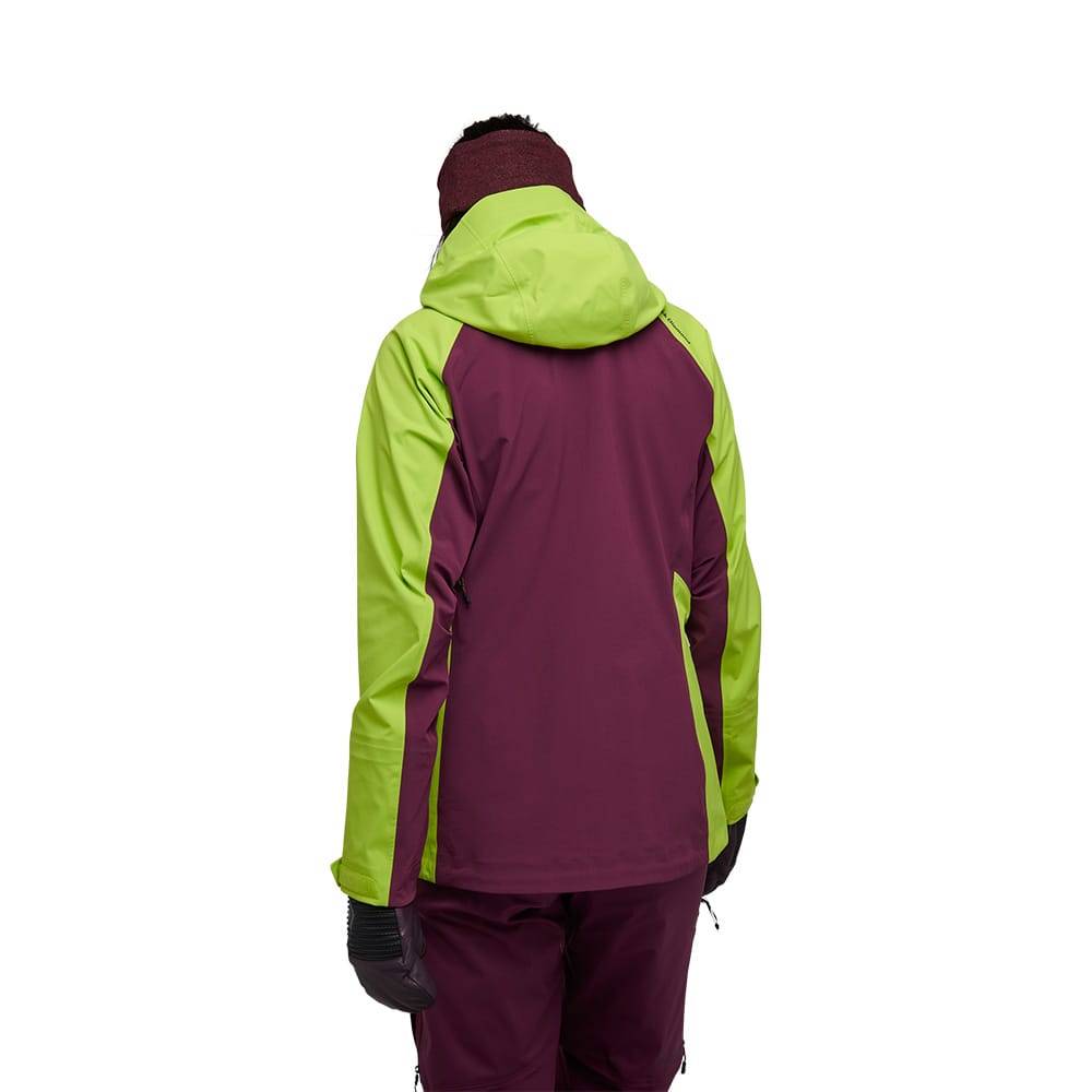 Vandtæt Black Diamond Dawn Patrol Hybrid Shell (dame)