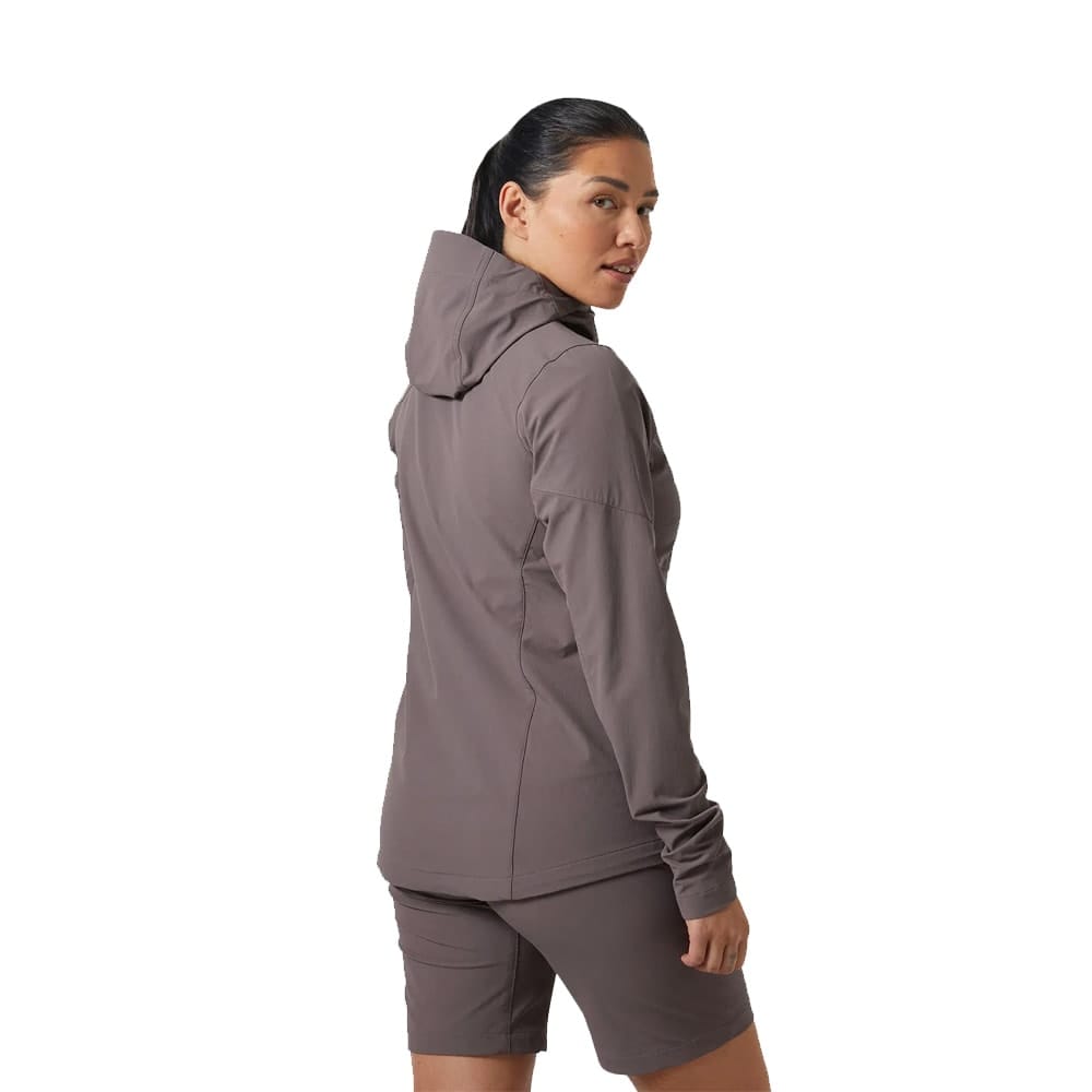 Let Helly Hansen Blaze Hooded Softshell Jacket skaljakke (dame) på en model - bagfra
