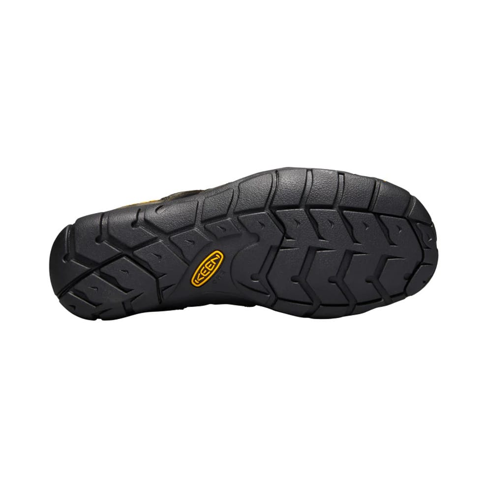 underside af sålen på Keen Men’s Clearwater CNX Leather sandaler (herre)