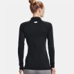 bagside af Under Armour UA Coldgear Authentics Mockneck træningstrøje (dame) på en model