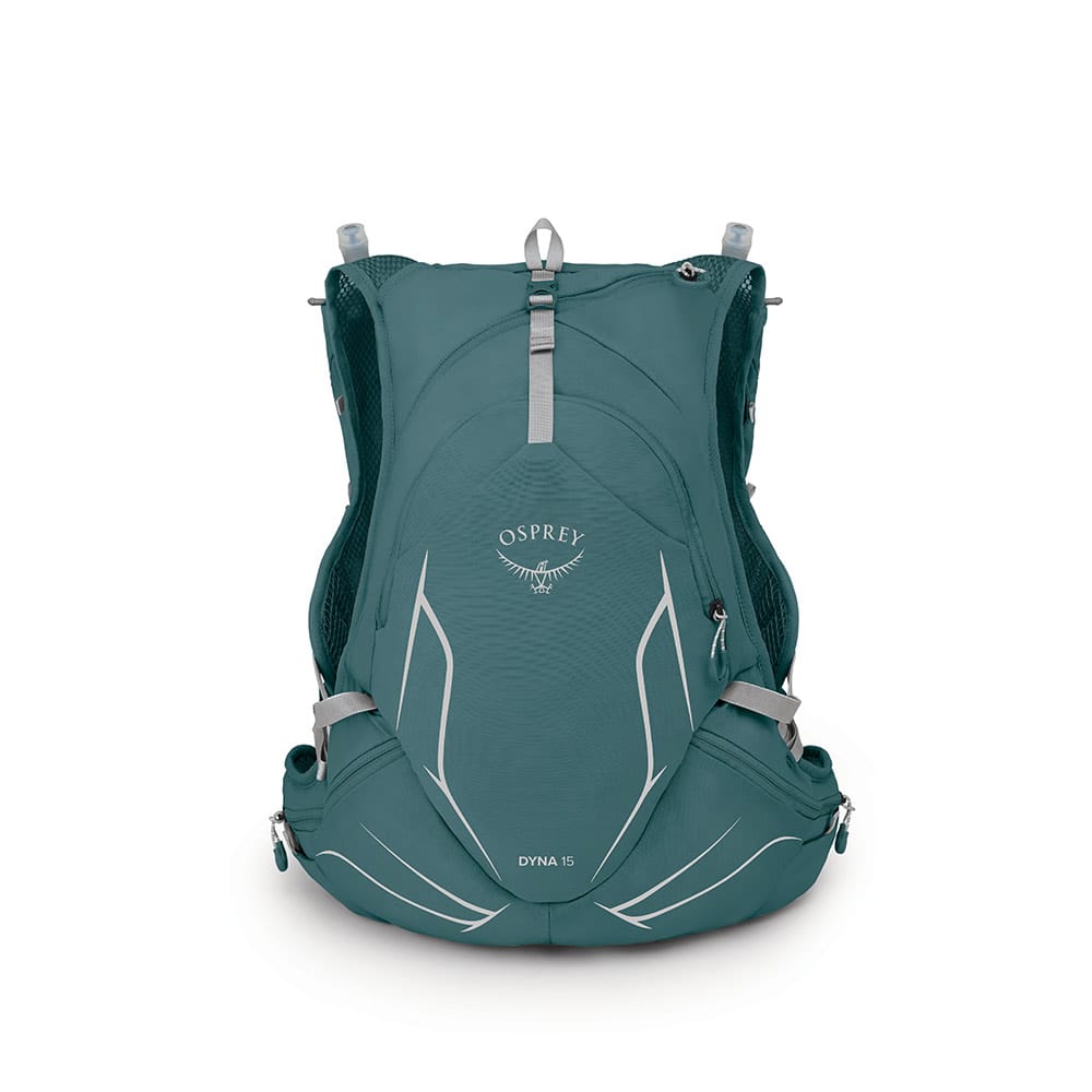 Bagsiden af Osprey Dyna 15 løbevest