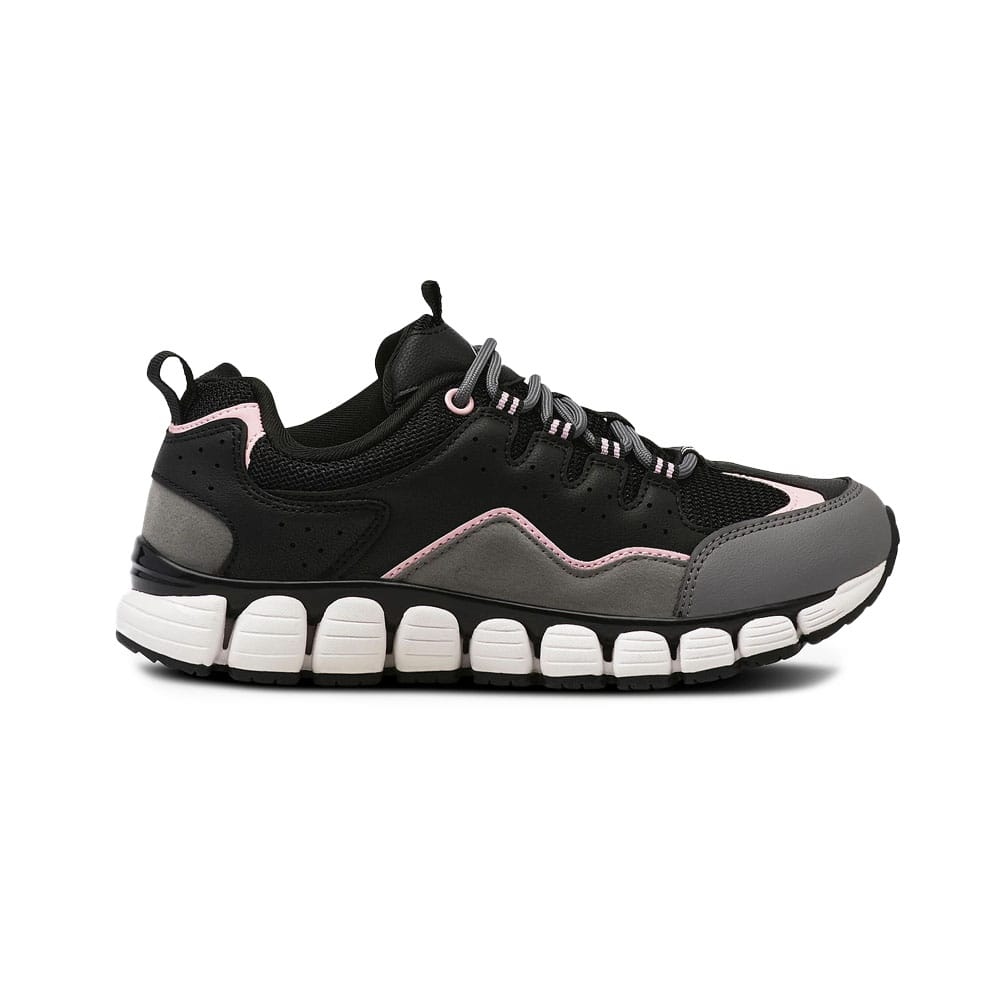 Scholl Galaxy Wave sneakers (dame) i sort og pink