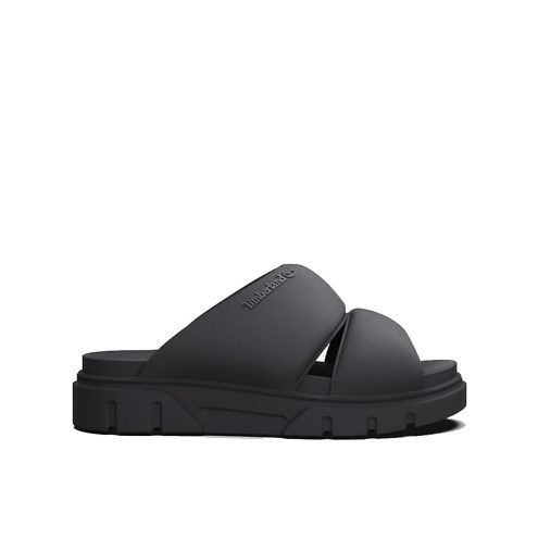 Utrolig behagelige Timberland Greyfield Sandal Slide sandaler (dame) i sort
