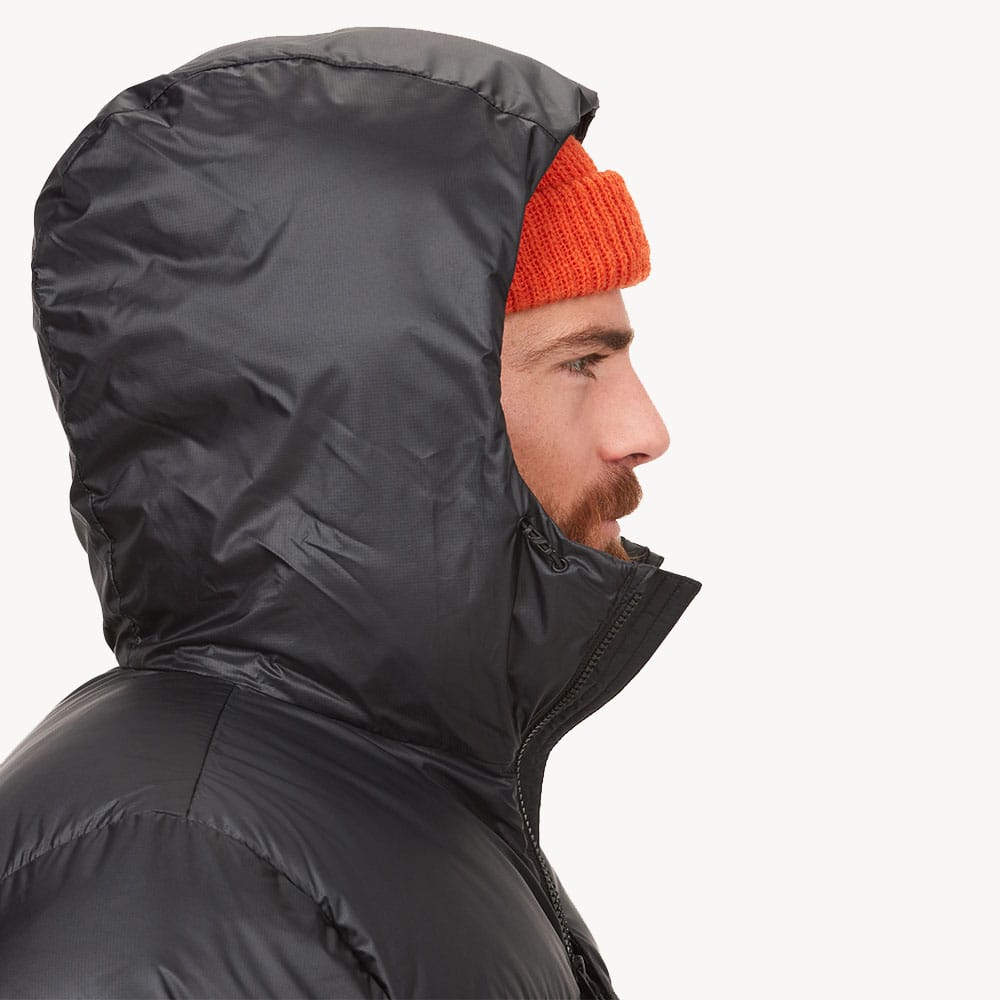 Hætte på Marmot Guides Down Hoody dunjakke 2024 (herre)