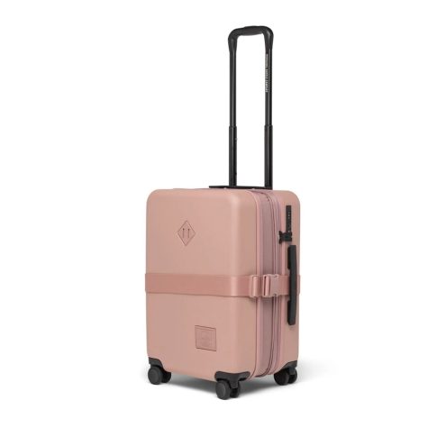 Herschel Heritage Hardshell Large Carry On Luggage Expandable 42 L kuffert (unisex) i farven ash rose