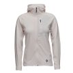 Lyserød damejakke fra Black Diamond Coefficient Fleece Hoody.