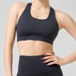 Forside af en sort Casall Iconic Sports Bra sports-bh (dame)