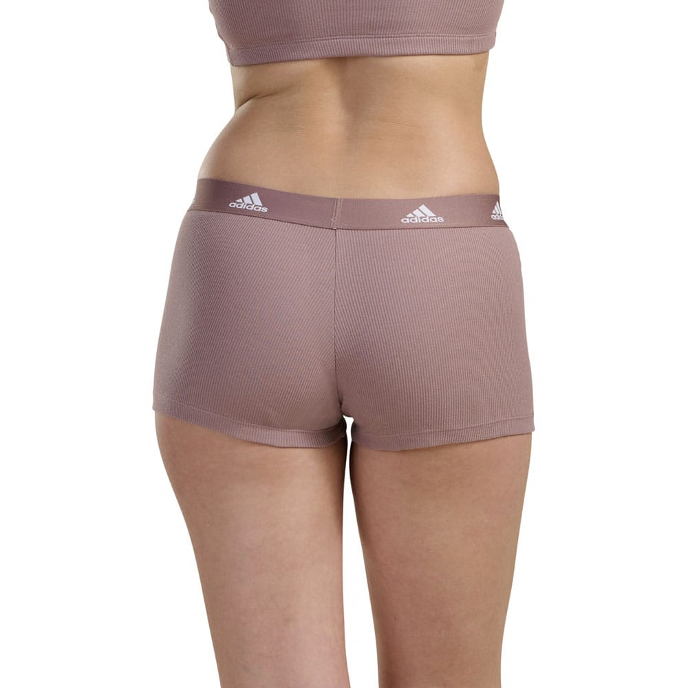 Bagsiden af Adidas Girl Shorts boxershorts i farven wonder Oxid