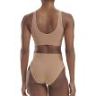 Bagside af Adidas Scoop Lounge Seamless Bra sports-bh (dame) på en model
