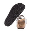 Shepherd Cassandra sandal (dame) både undersiden af sålen og bagsiden.