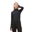 Röhnisch Light Thermo Half Zip langærmet termotrøje (dame) på model set forfra