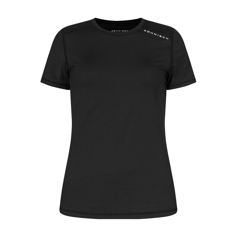 Jacquard Tee i farven black