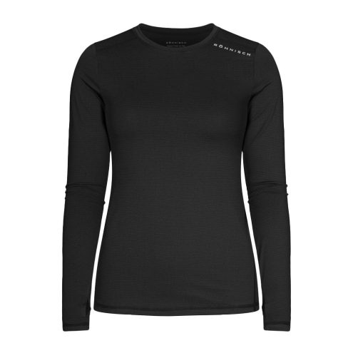 Jacquard Long Sleeve i farven black