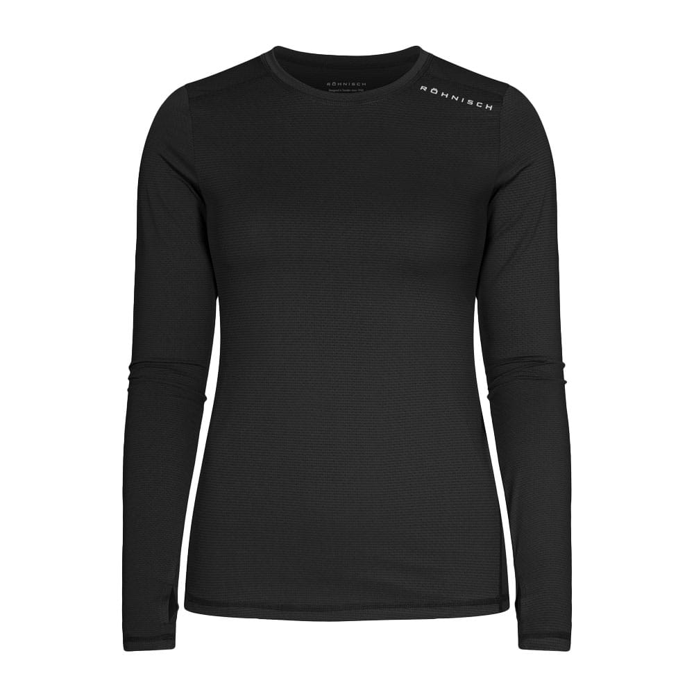 Jacquard Long Sleeve i farven black