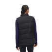 Saint Puffer Vest, Black på en model set bagfra