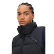 Nærbillede af kraven på Saint Puffer Vest, Black