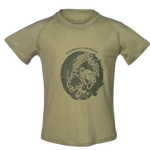 Ocean Tee T-shirt 86-128 i farven Forest Dew