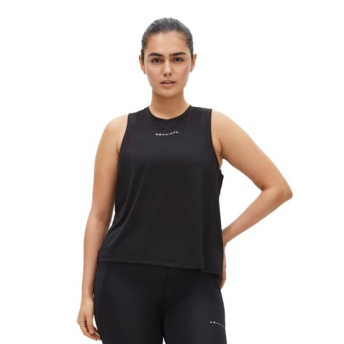En tynd og behageligt ventilerende Röhnisch Kay Tank Top (dame) i farven black