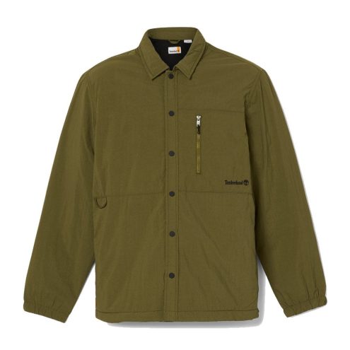 Timberland Fleece-lined Shirt Jakke (herre) i farven olive