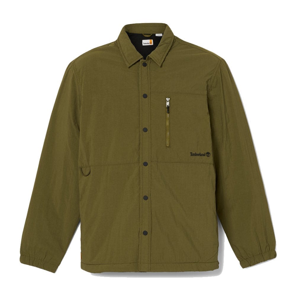 Timberland Fleece-lined Shirt Jakke (herre) i farven olive