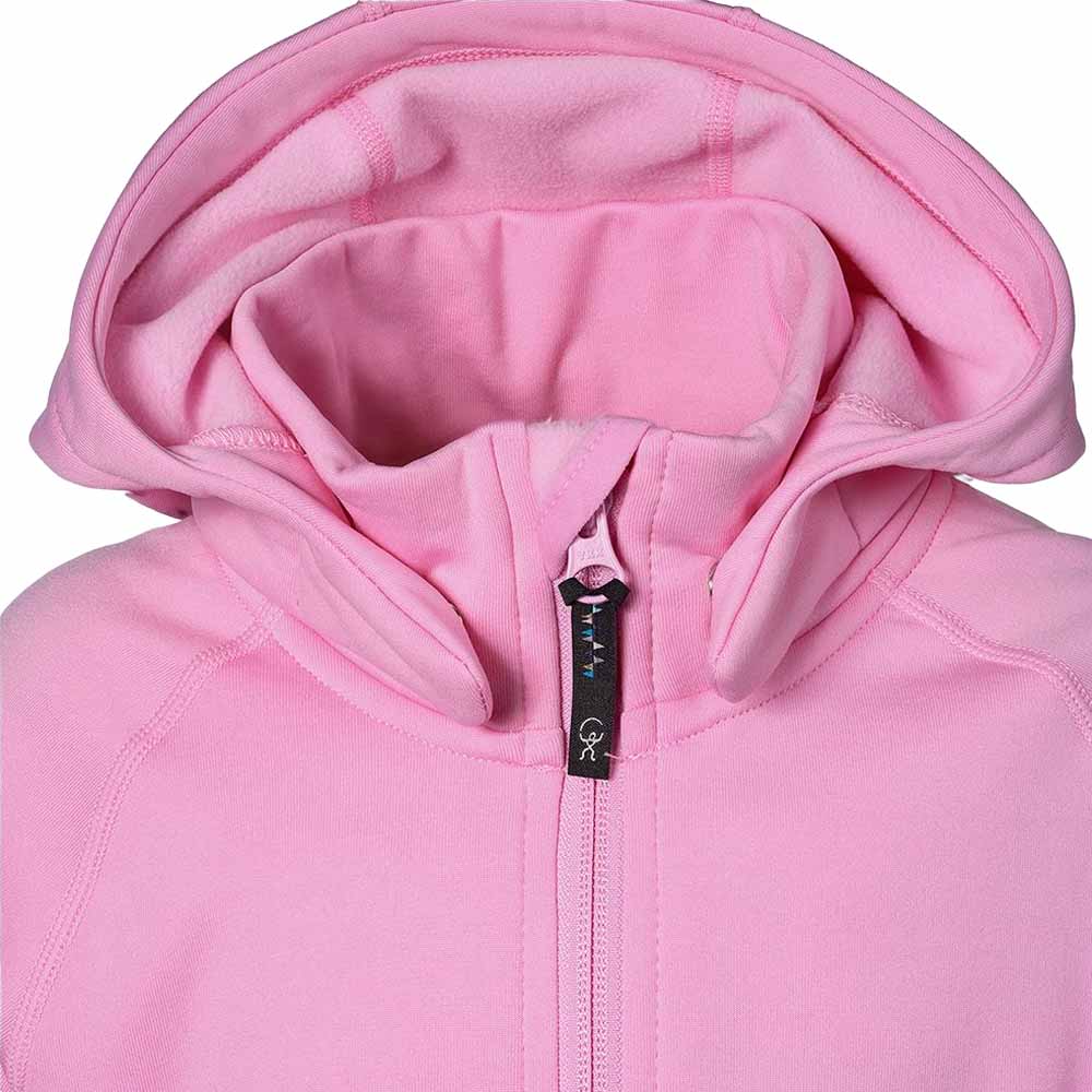 Nærbillede af hætten på PANDA HOODIE 86CL-128CL