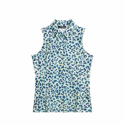 En flot og praktisk J.Lindeberg Dena Print Sleeveless Top (dame) i et cool print