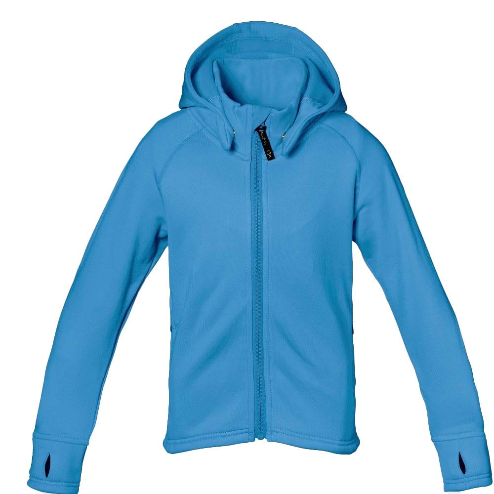 Forside af PANDA HOODIE 86CL-128CL i farven skyblue.