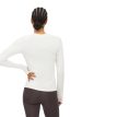 Röhnisch Jacquard Long Sleeve, Tofu med ryggen mod kameraet