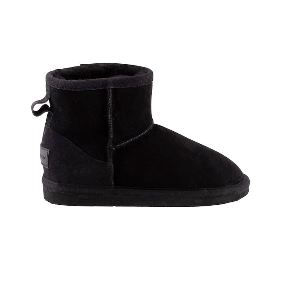 sHEPHERD lAURA sUEDE I SORT i profil
