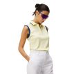 Flot og behagelig J.Lindeberg Lila Sleeveless Top piquévest (dame) på en model
