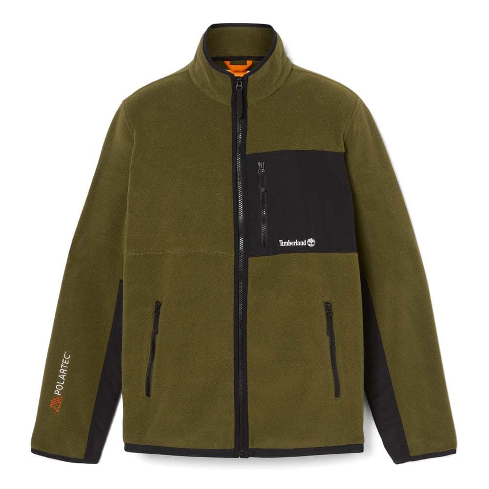 Timberland Outdoor archive fleecejakke (herre) i farven olive