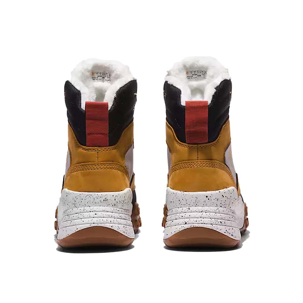 Bagside af hælen på Timberland Moriah Range Hiker WP vinterstøvler (dame)