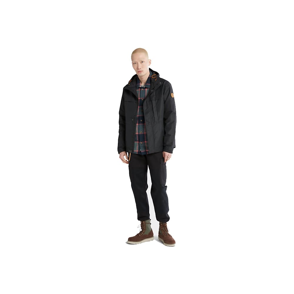 En åben Timberland Benton vandafvisende skaljakke (herre) på model