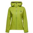 WOMEN'S STORMLINE STRETCH RAIN SHELL i farven aloe