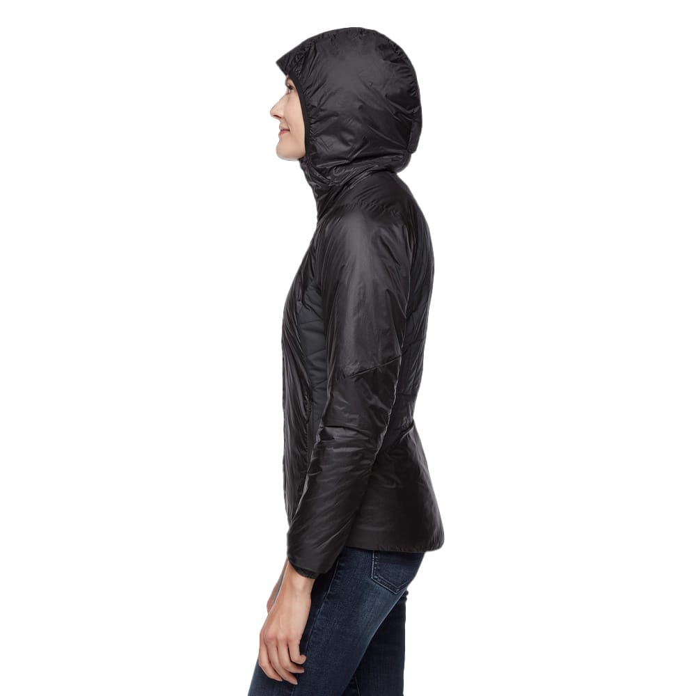 Black Diamond Vision Hybrid Hoody (dame) set fra siden på model