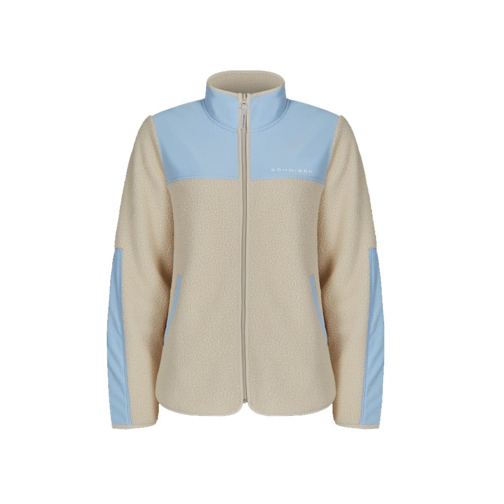 en vindafvisende og flot Röhnisch Phoebe Blocked Pile Jacket (dame)